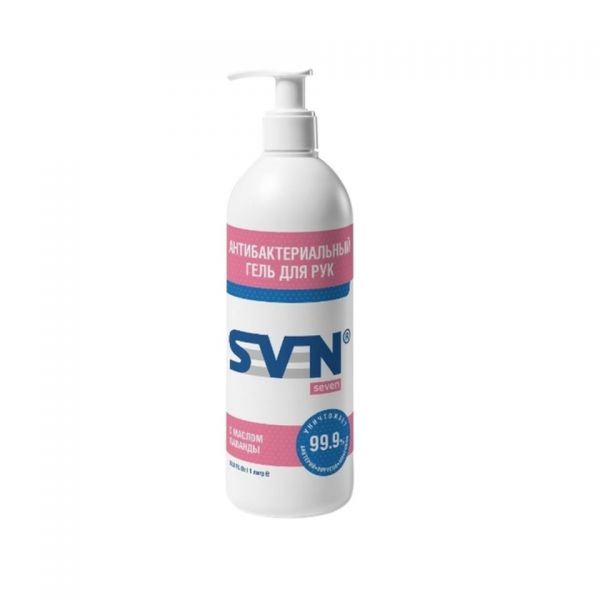 Hand gel with antibacterial effect SEVEN 1000 ml